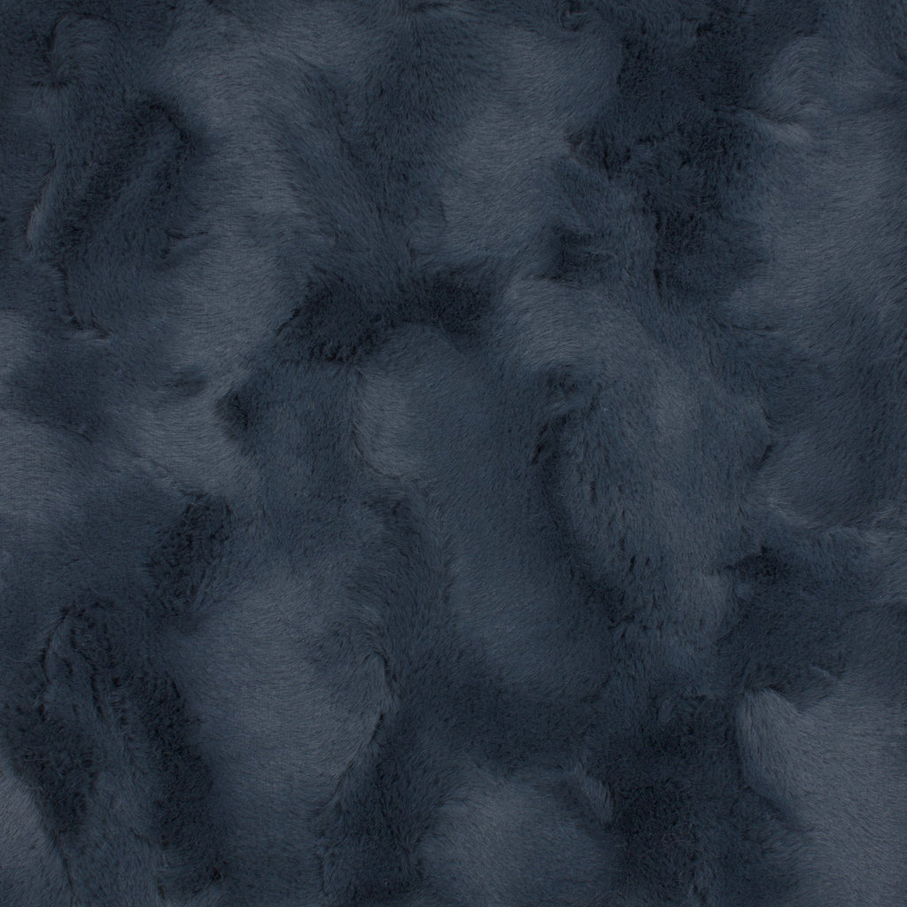 Luxe Snuggle greens minky fabric, drape