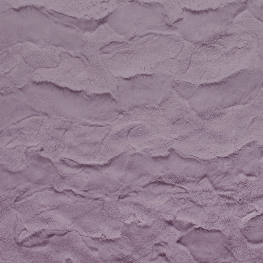 Luxe Snuggle purples minky fabric, color detail