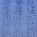Malibu Snuggle blues minky fabric, folded swatch stack