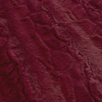 Malibu Purples snuggle minky fabric, surface sheen