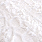 Malibu Neutrals snuggle minky fabric, folded stack