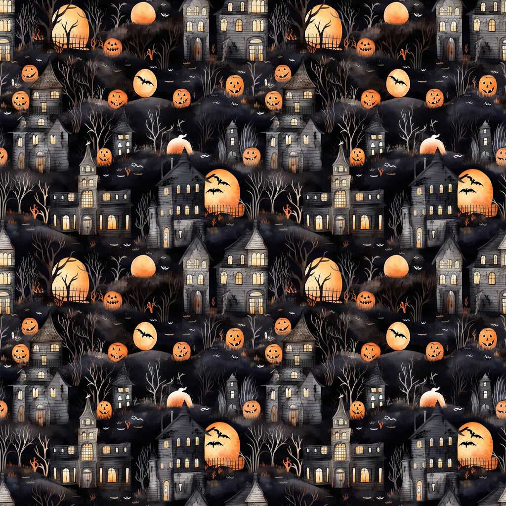 Moonlit Village