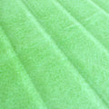 Neon Koala snuggle minky fabric, channeled embossing close-up