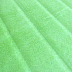 Neon Koala snuggle minky fabric, channeled embossing close-up