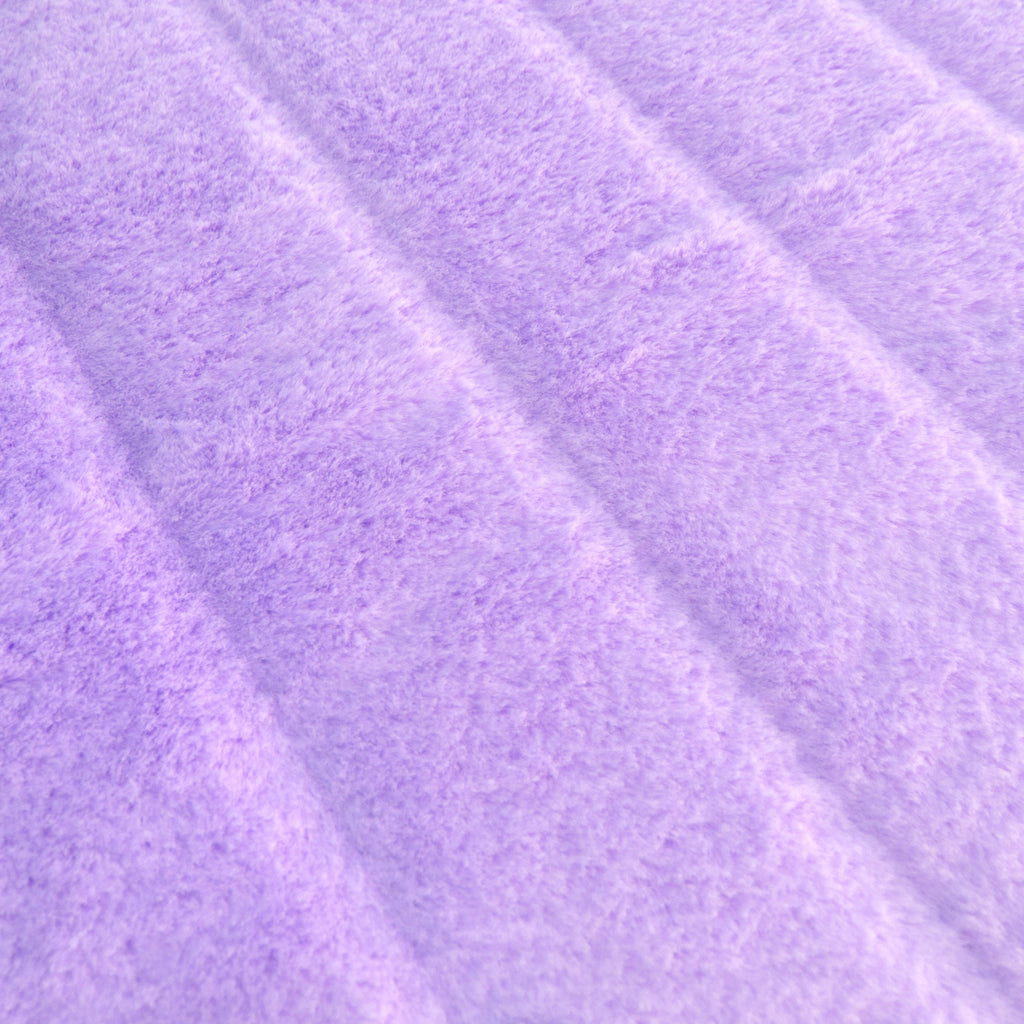 Neon Koala snuggle minky fabric, draped fabric