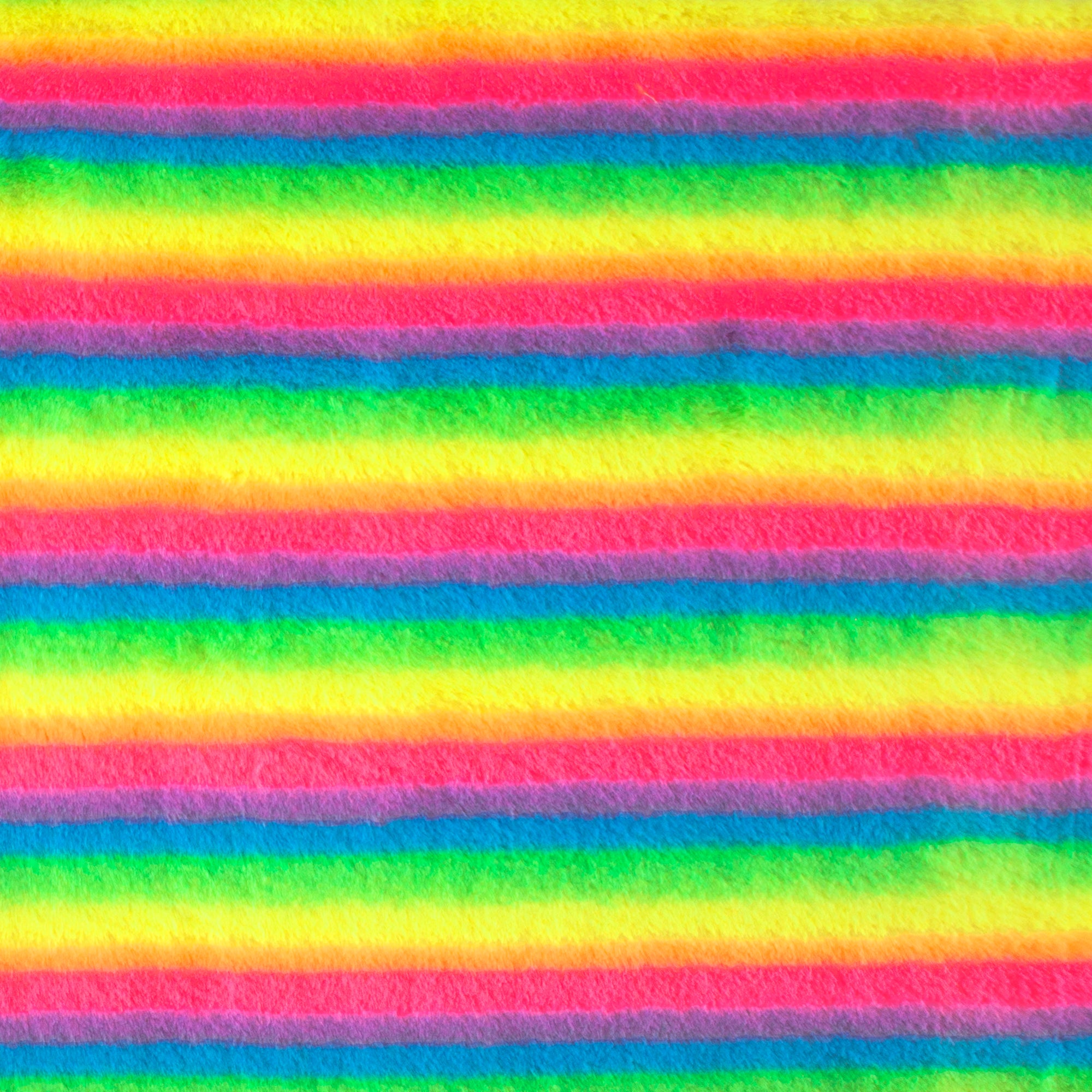 Neon Rainbow Snuggle Minky Fabric – EZ Fabric