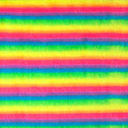 Neon rainbow snuggle minky fabric, full swatch