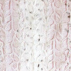 Pearl Leopard snuggle minky fabric, full print repeat