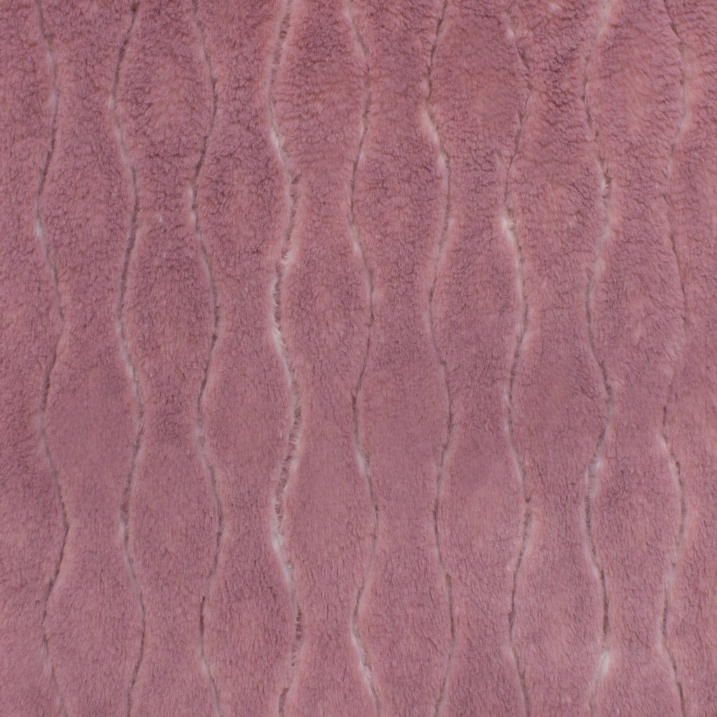 Rio snuggle minky fabric, knotted fiber detail