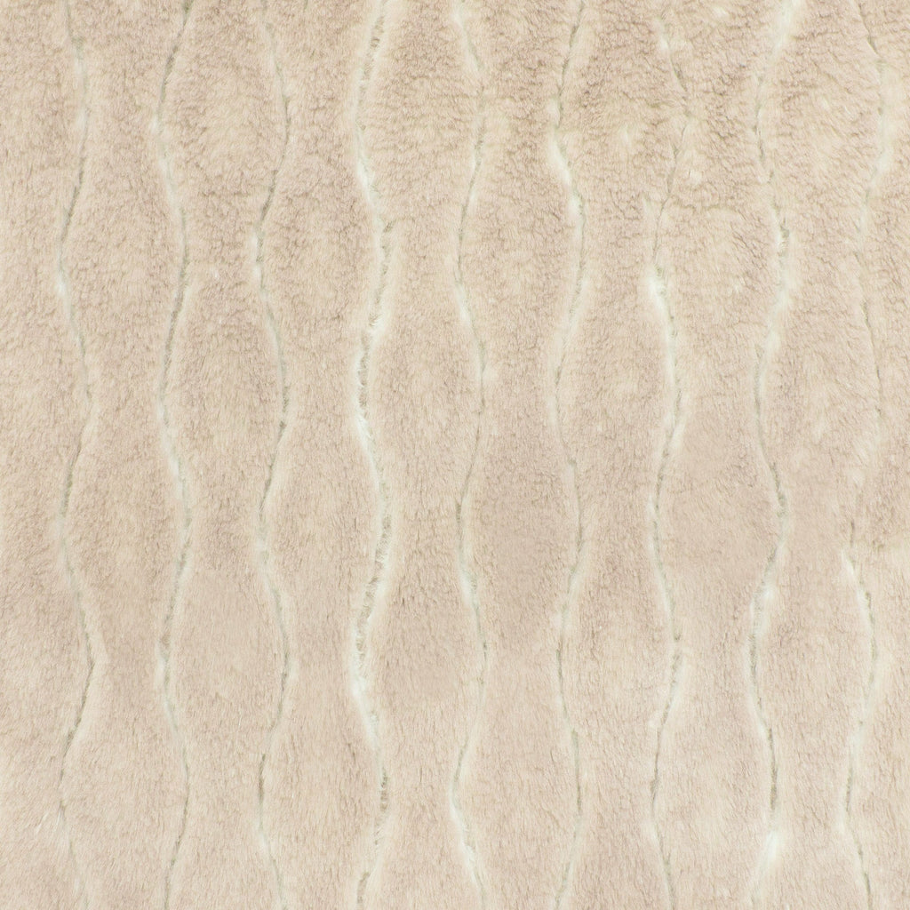 Rio snuggle minky fabric, edge view