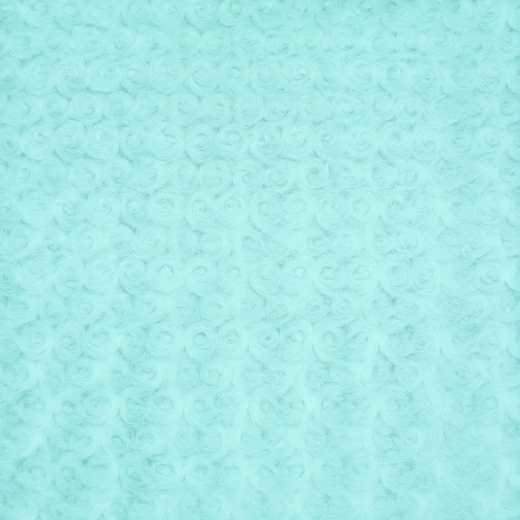 Minky Rosebud medium-weight plush fabric bolt