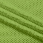 Solid Minky Dot Greens minky fabric, green close-up