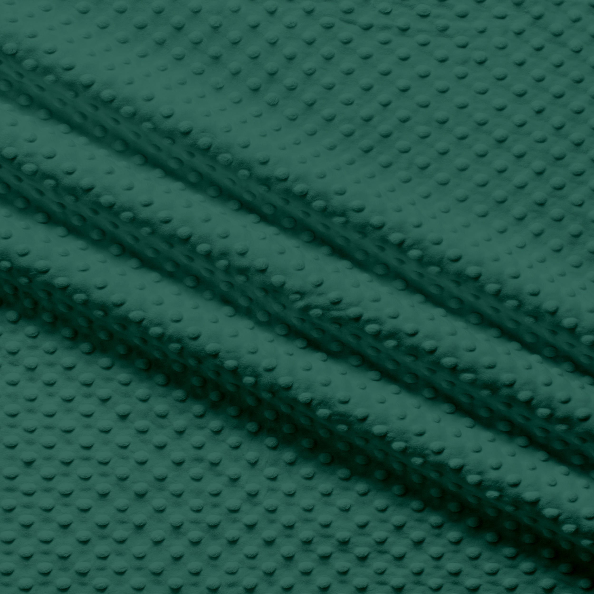 Solid Minky Dot - Greens