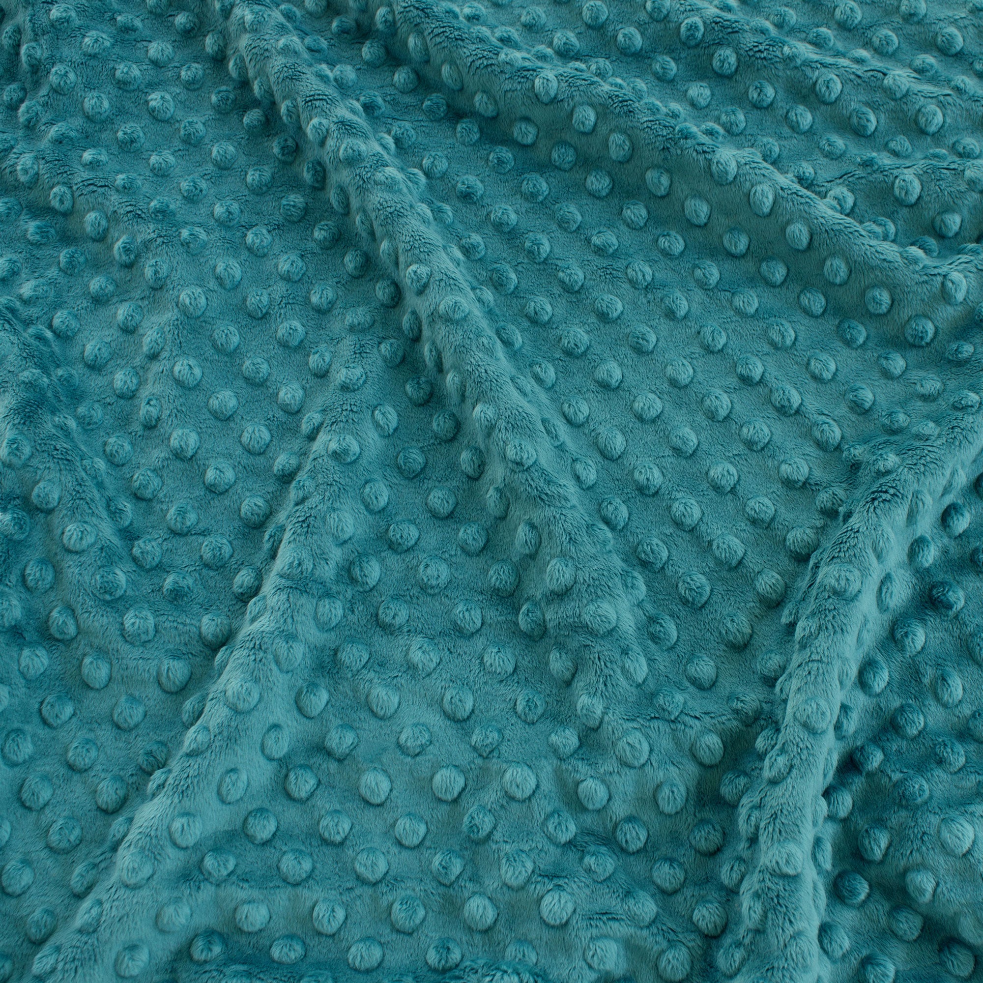 Solid Minky Dot - Blues