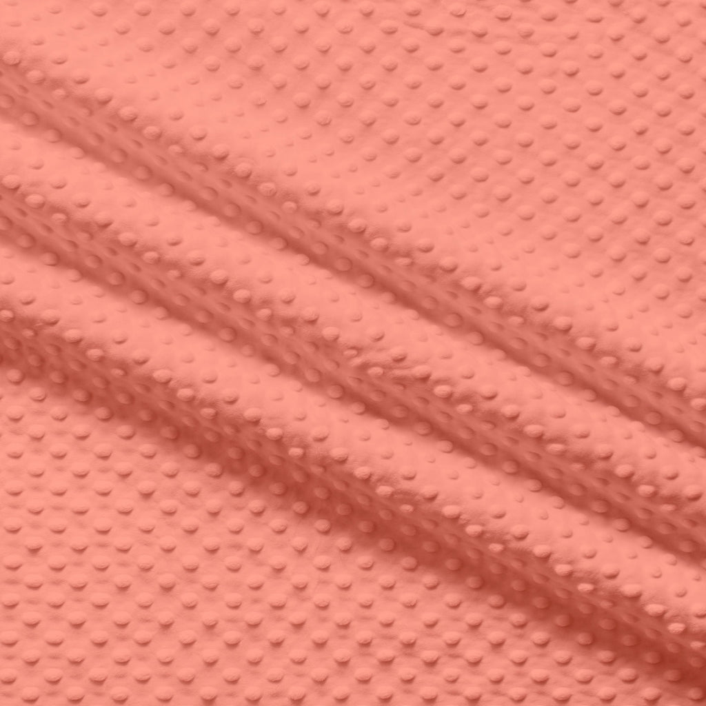 Solid Minky Dot - Warm Tones