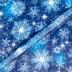 Snowflake Filagree - Blue Star Frosty Snuggle