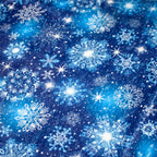 Snowflake Filagree - Blue Star Frosty Snuggle
