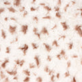 spotted snuggle minky fabric, swatch