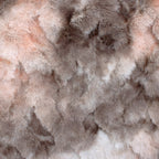 Tie dye Cora Whispy Snuggle minky fabric, folded drape