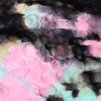 Tie Dye Hudson snuggle minky fabric, swatch