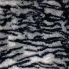 Tiger stripe Whispy Snuggle minky fabric, swatch