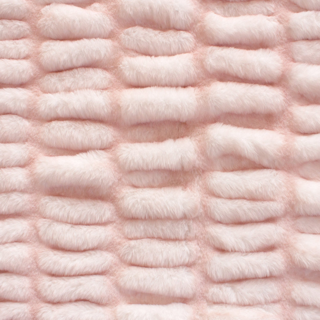 Frosted Puppy Sharpei Snuggle minky fabric, folded drape