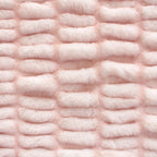 Frosted Puppy Sharpei Snuggle minky fabric, folded drape