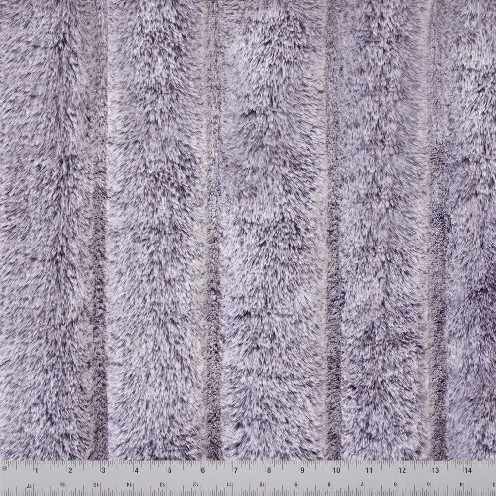Frosted Koala snuggle minky fabric, full yard view