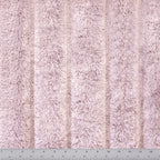 Frosted Koala snuggle minky fabric, channeled embossing close-up