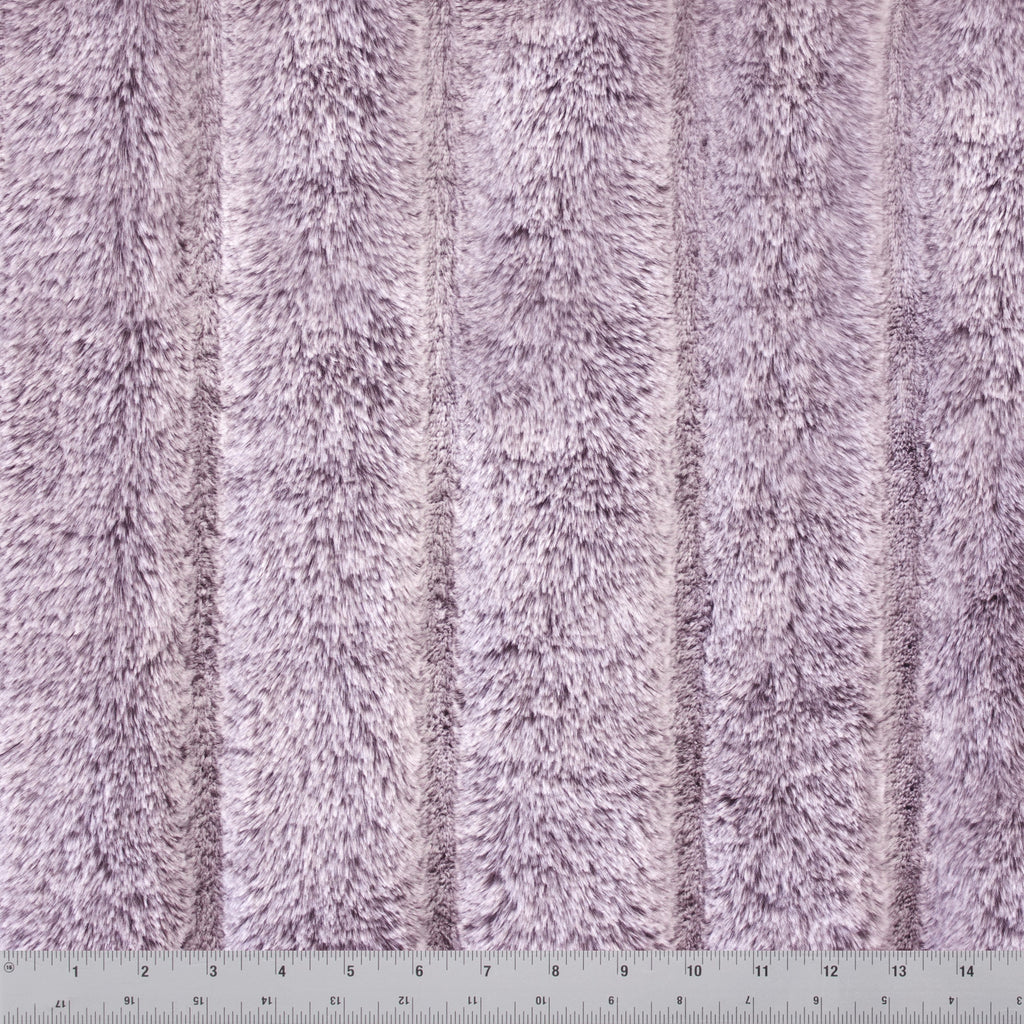 Frosted Koala snuggle minky fabric, surface detail