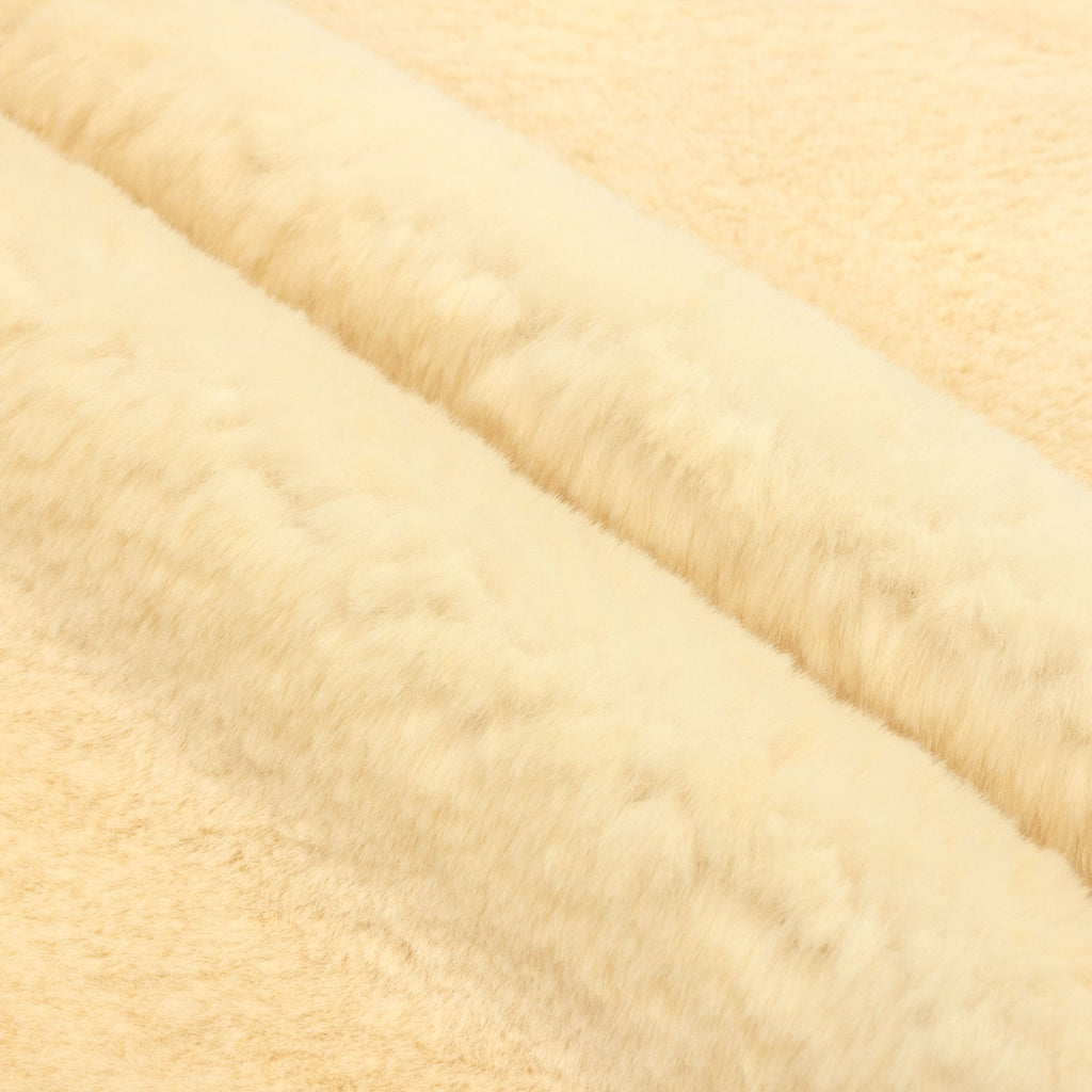 Washed Kodi snuggle minky fabric, full yard view