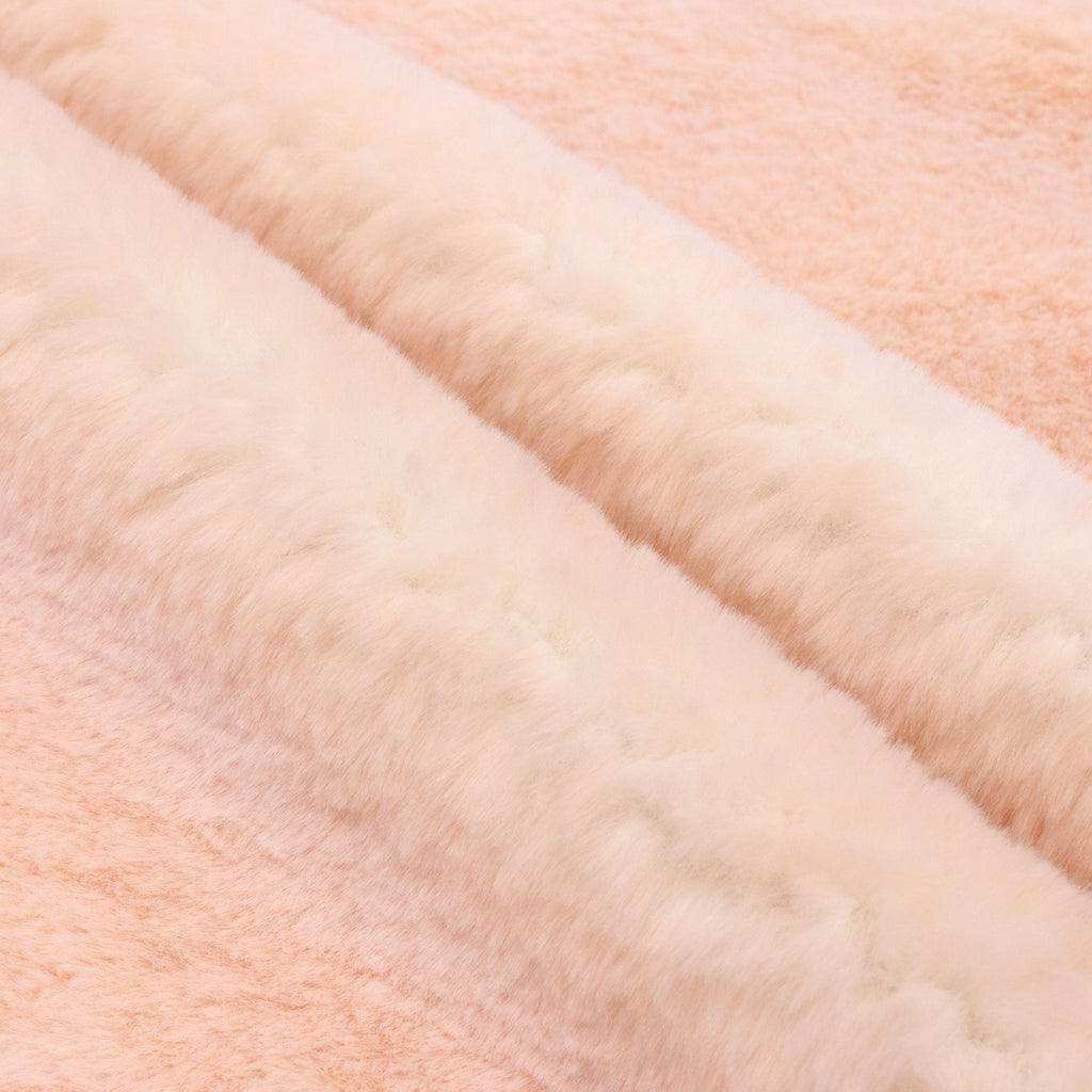 Washed Kodi snuggle minky fabric, swatch
