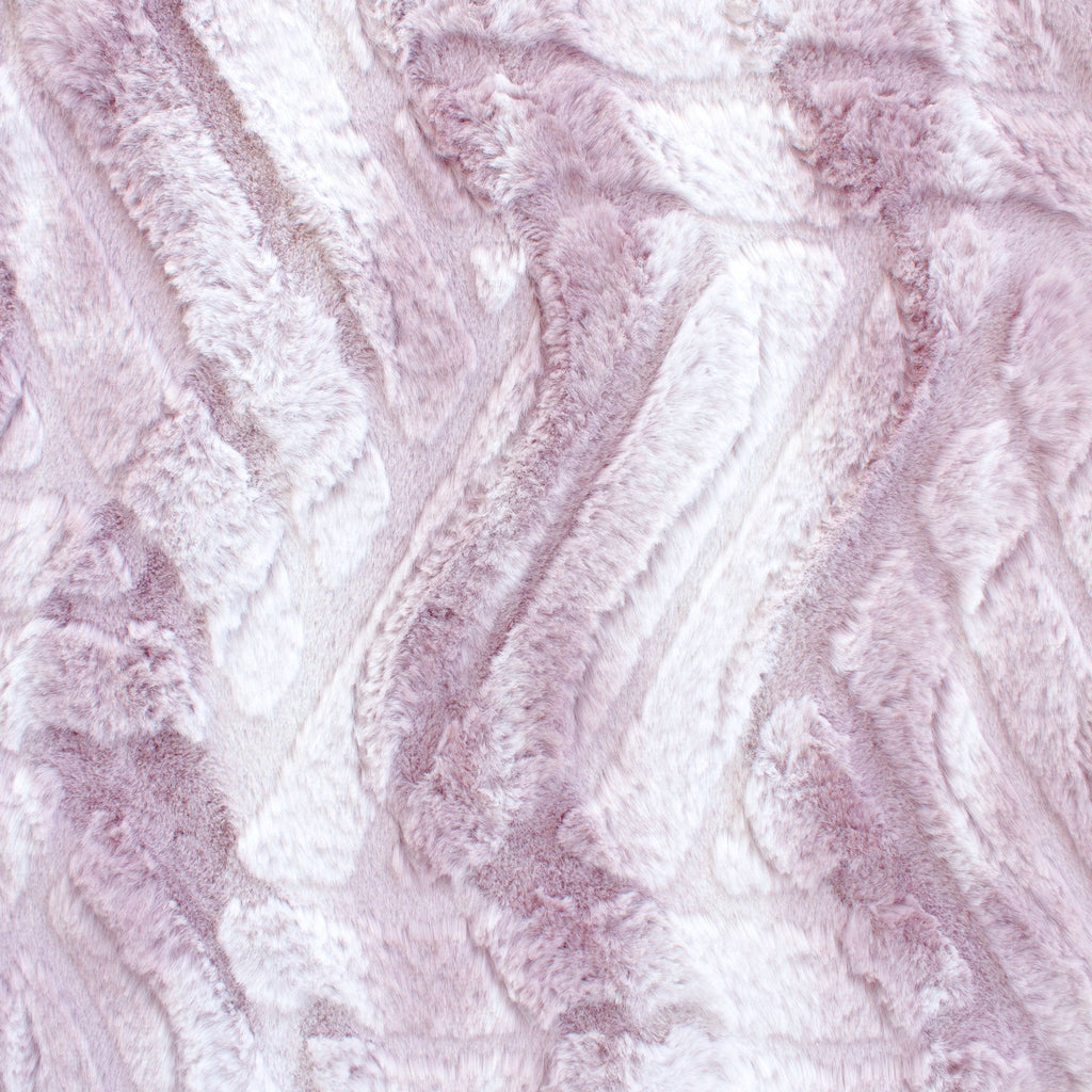 wolverine snuggle minky fabric, folded drape