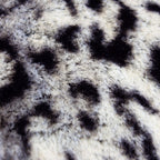 american leopard snuggle minky fabric, leopard print detail