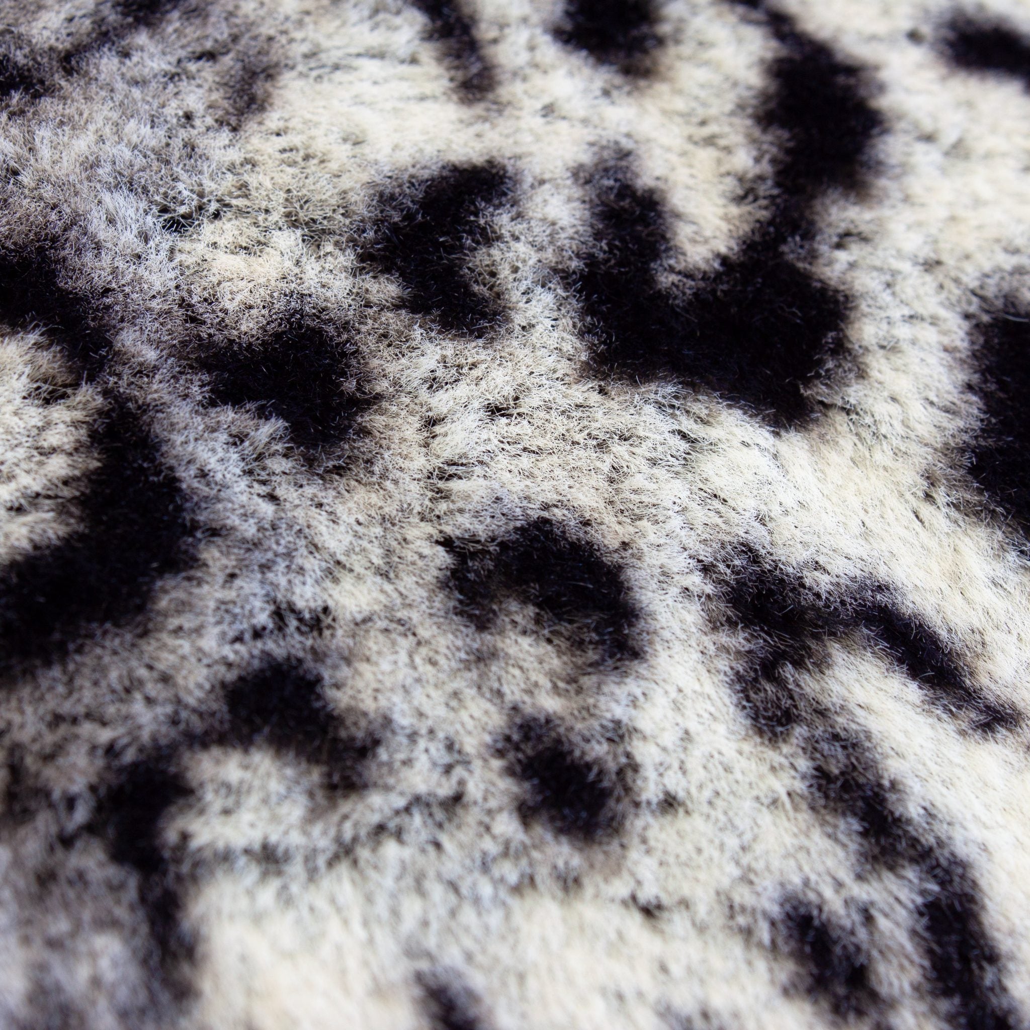 american leopard snuggle minky fabric, leopard print detail