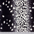 american leopard snuggle minky fabric, swatch