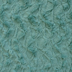Bella snuggle minky fabric greens, swatch