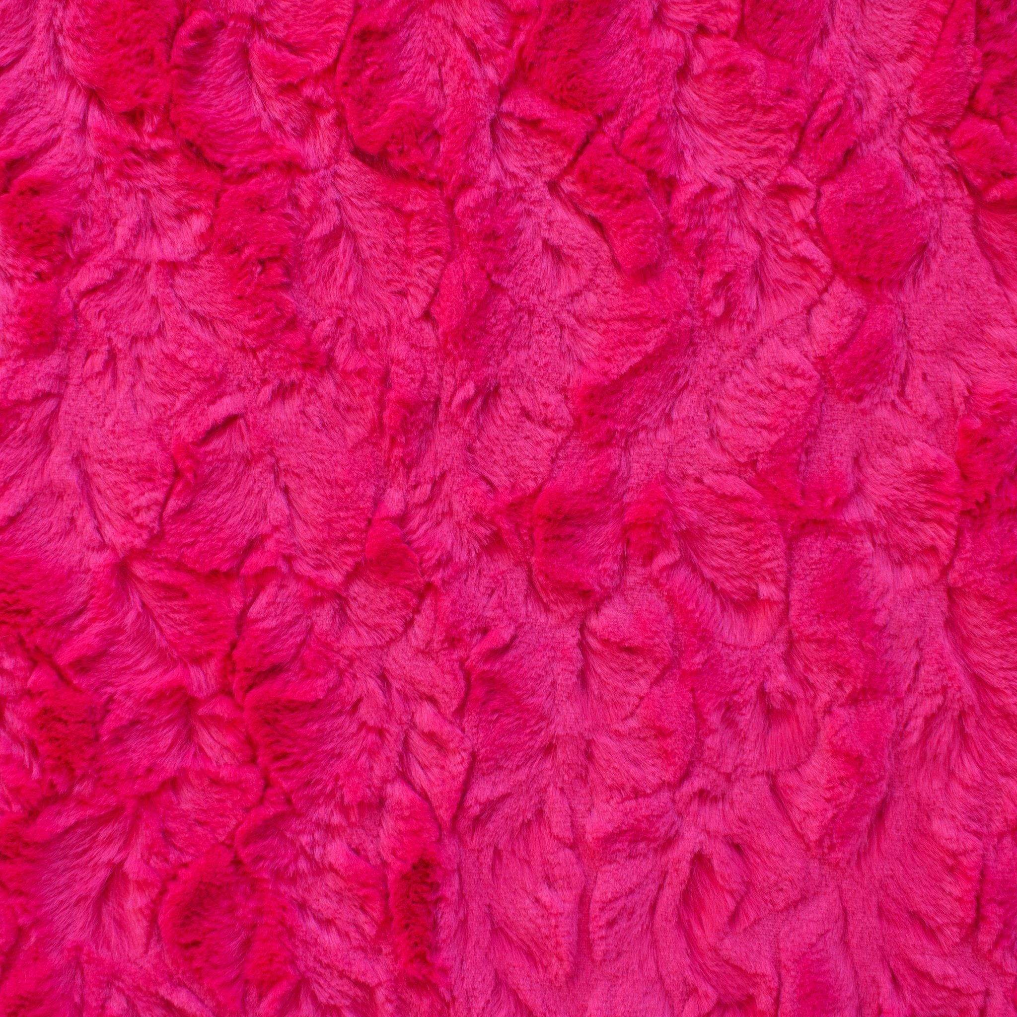 Bella snuggle minky fabric warm tones, color range