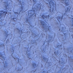 Bella snuggle minky fabric blues, deep blue detail
