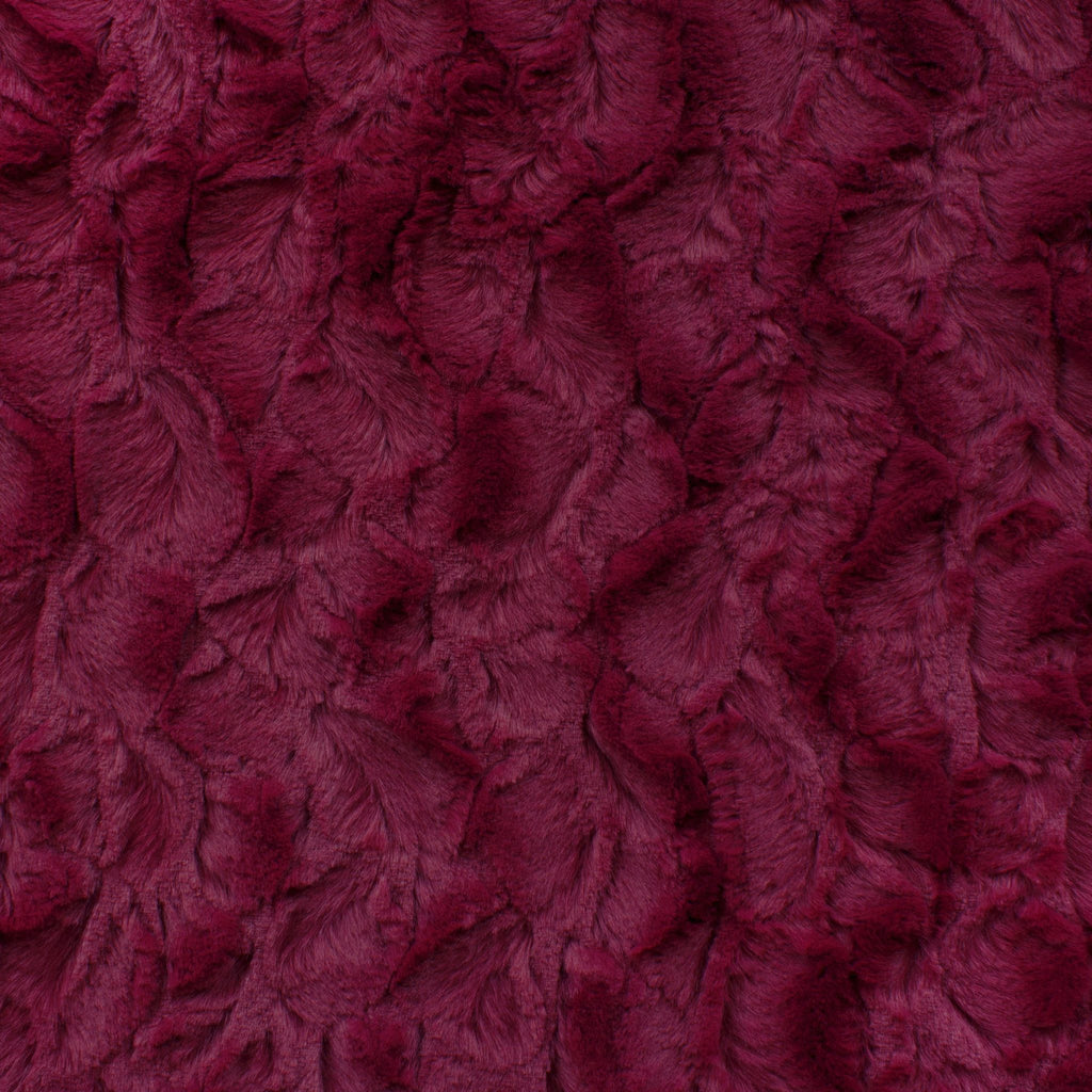 Bella snuggle minky fabric purples, swatch