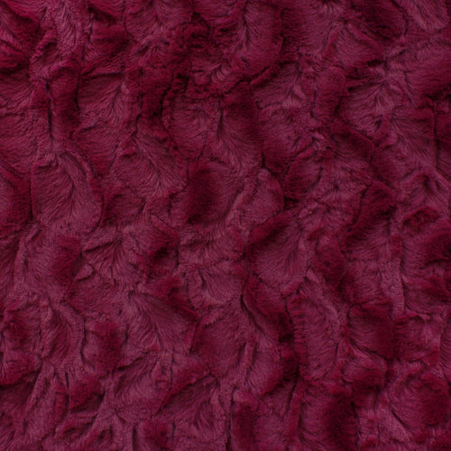 Bella snuggle minky fabric purples, swatch