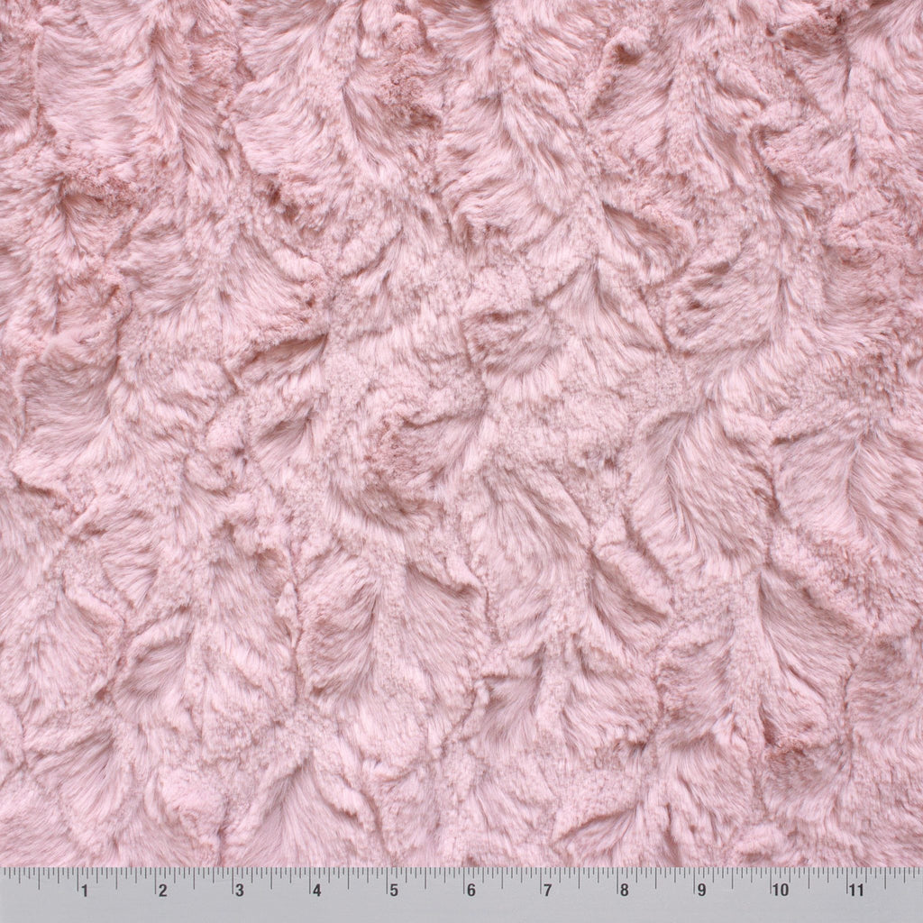 Bella 84 inch snuggle minky fabric, close-up texture