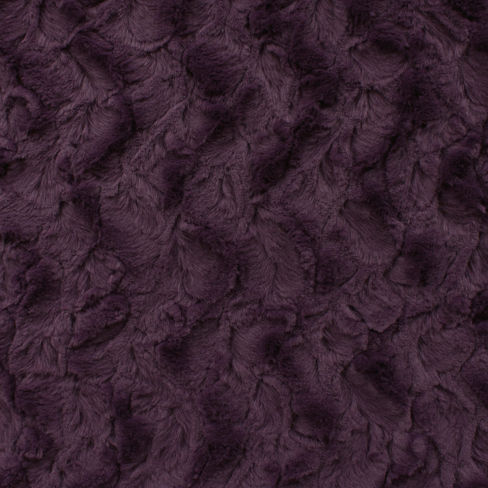 Bella snuggle minky fabric purples, lavender detail