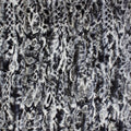black spotted leopard snuggle minky fabric, swatch