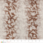 Bobby Kodi snuggle minky fabric, striped animal print detail