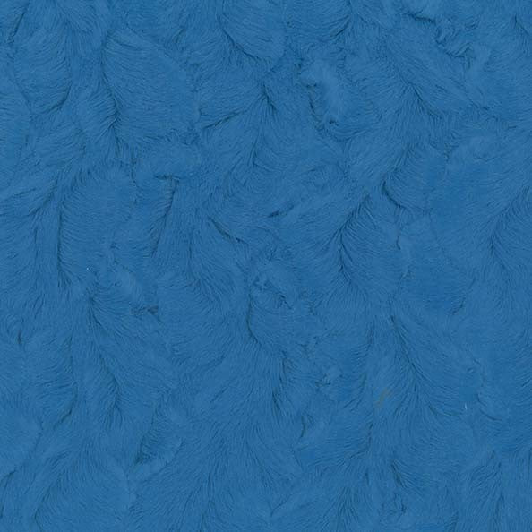 Bella snuggle minky fabric blues, bolt