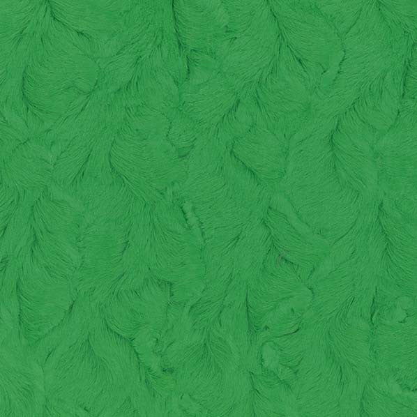 Bella snuggle minky fabric greens, color range