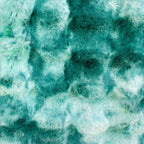 pompom snuggle minky fabric, angled close-up