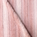 Chinchilla Stripe snuggle minky fabric, stripe close-up
