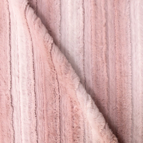 Chinchilla Stripe snuggle minky fabric, stripe close-up